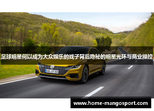 足球明星何以成为大众娱乐的戏子背后隐秘的明星光环与商业操控